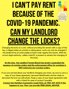 Can My Landlord change the locks? Poster